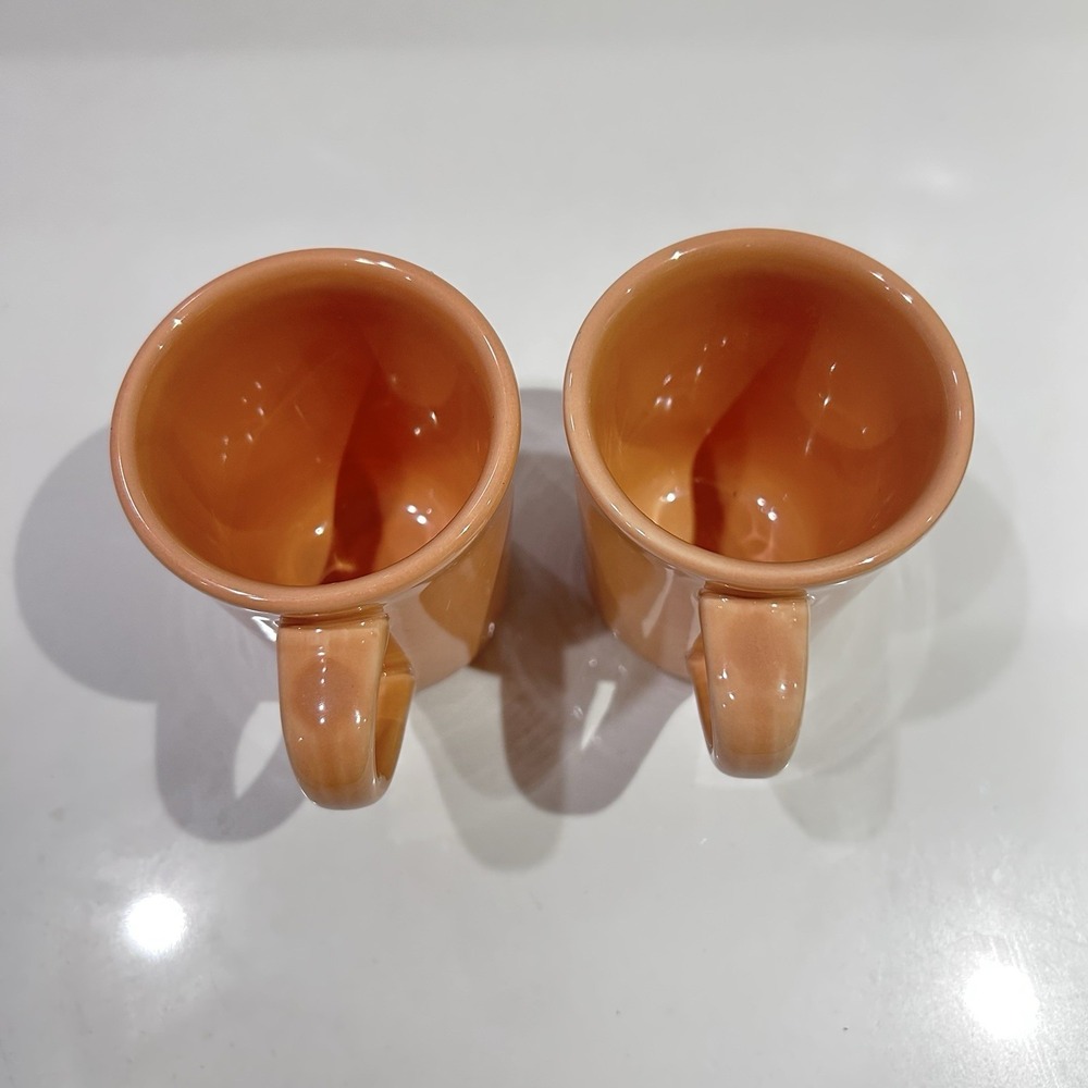Homer Laughlin HLC Fiesta Apricot Peach Denver Mug 8 oz. Retired *EACH* - Picture 5 of 8